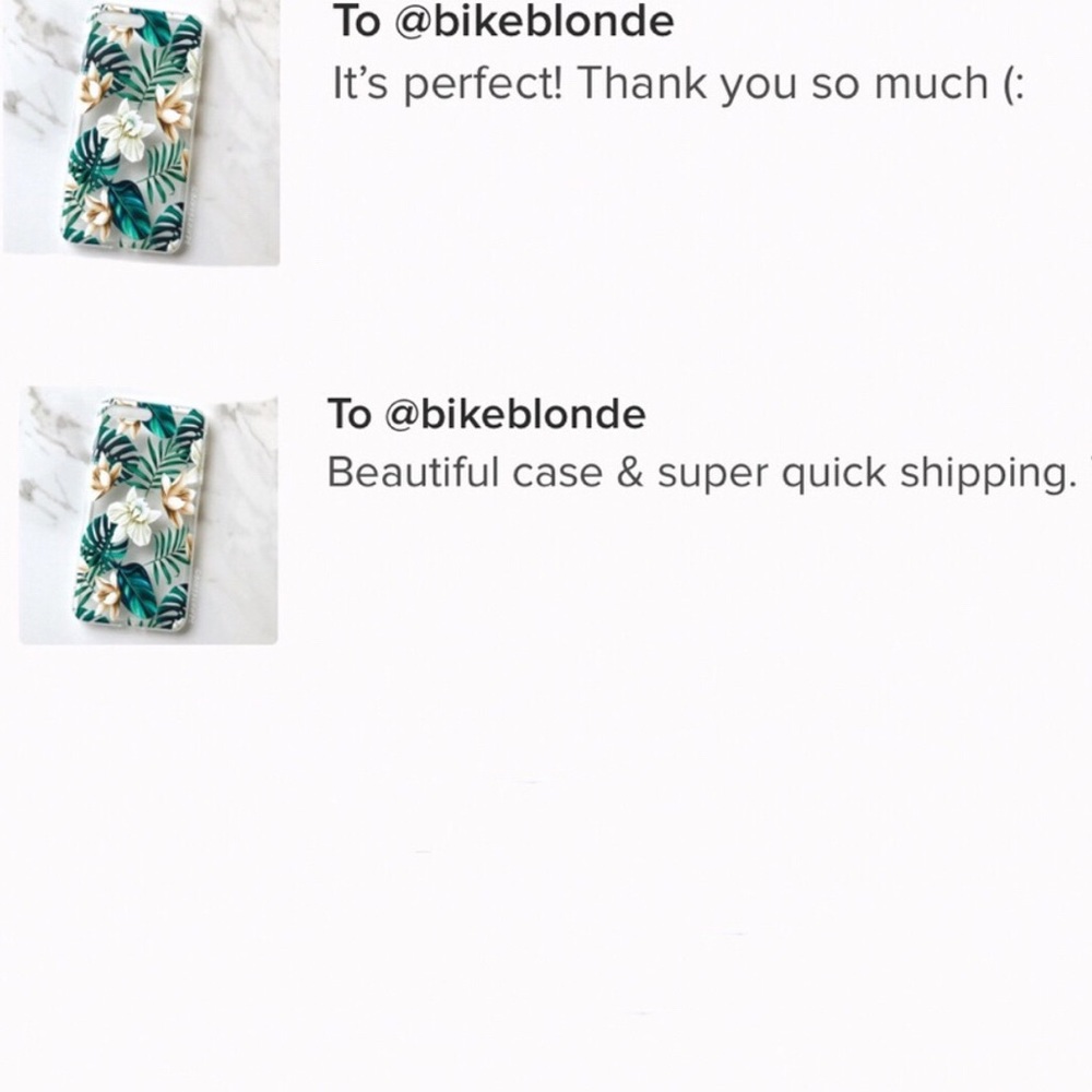 NEW iPhone 6+/6s+ Tropical TPU Phone Case - Picture 4 of 4